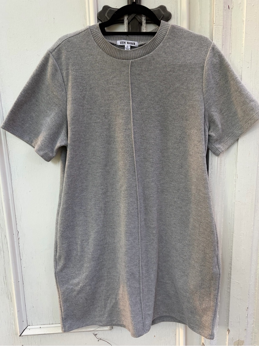 Steve Madden Women's Dresses Steve Madden Short Sleeve Sweater Dress. SOFT